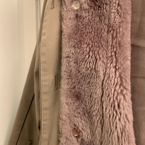 Double lining heavy trench coat with belts sears - Picture 10 of 15